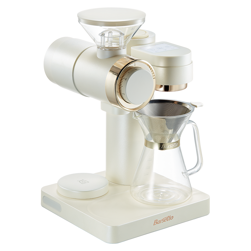 百胜图（Barsetto)智能手冲咖啡机BAP-O2 米白色